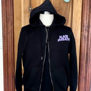 Vintage Black Sabbath Zip Hoodie